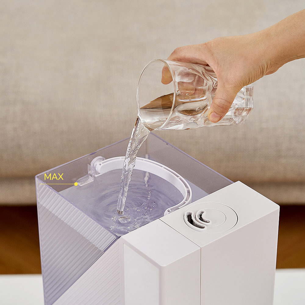 에코제트 웜 가습기 간편 통세척 5리터 대용량 밤샘가습 가열