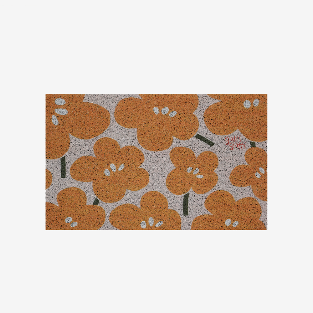 가티가티 고양이모래매트 사막화방지매트 오렌지블로썸