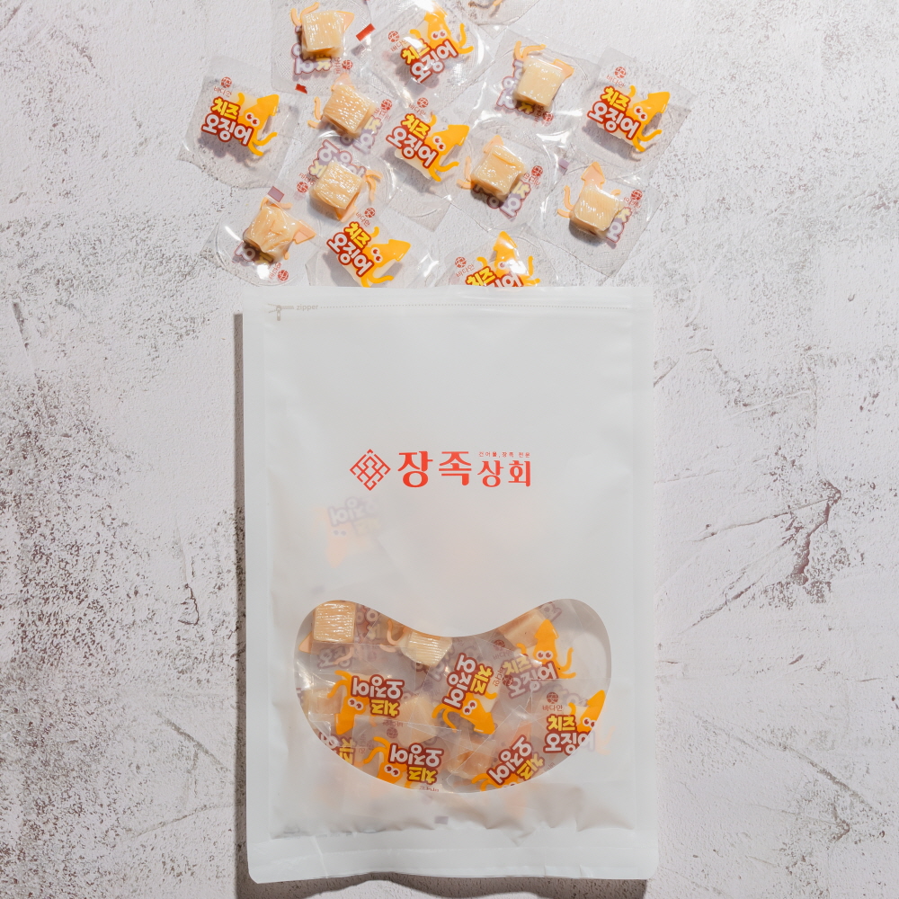 장족상회 치즈오징어 한입쏙 25개 이미지 6