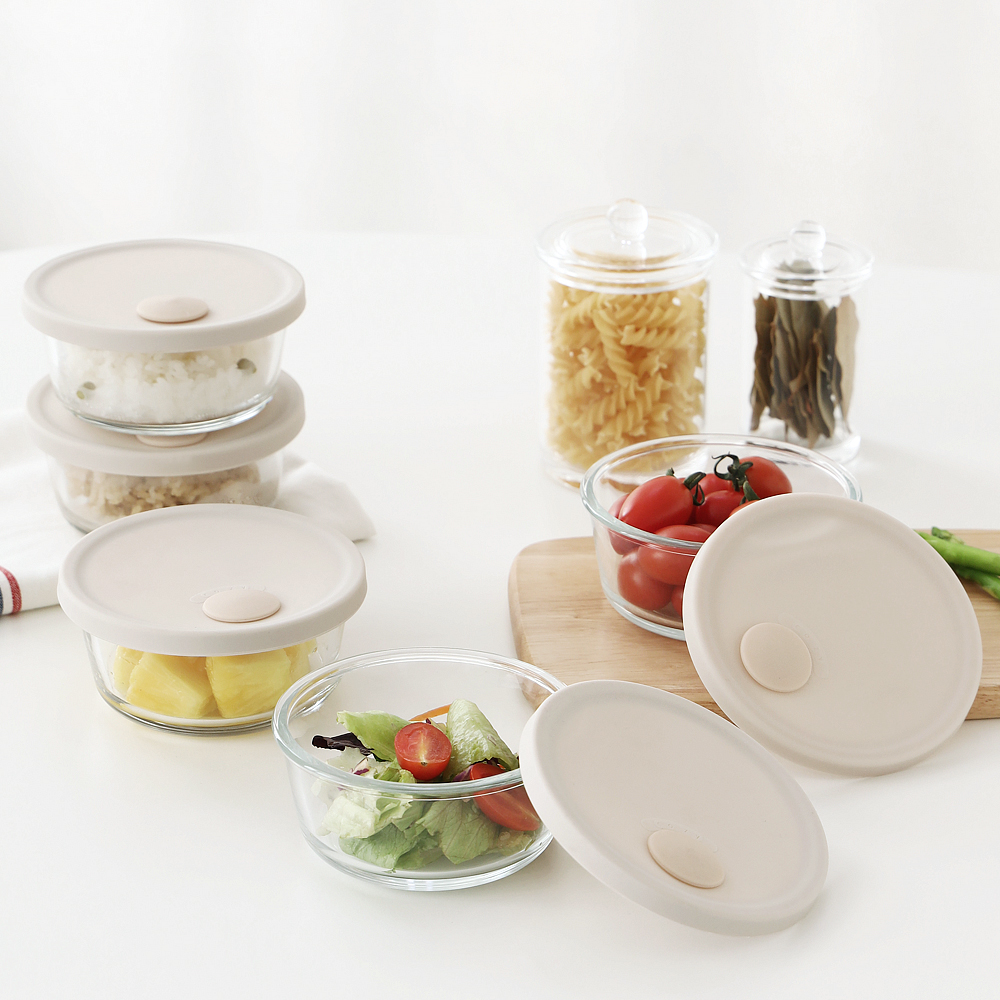 코지 내열유리 냉동 밥보관용기 320ml 10p 반찬통 세트