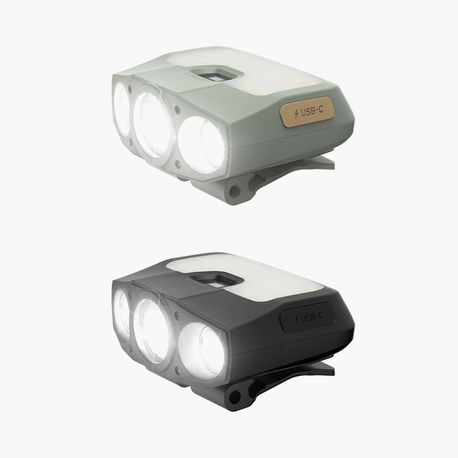 크레모아 캡온 200H 충전식 LED랜턴 캡라이트 백패킹 낚시 작업등 모자 헤드랜턴