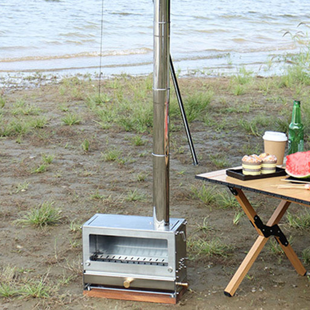 캠핑 화목난로 미니 화로 장작 불멍 난로 BP35-2