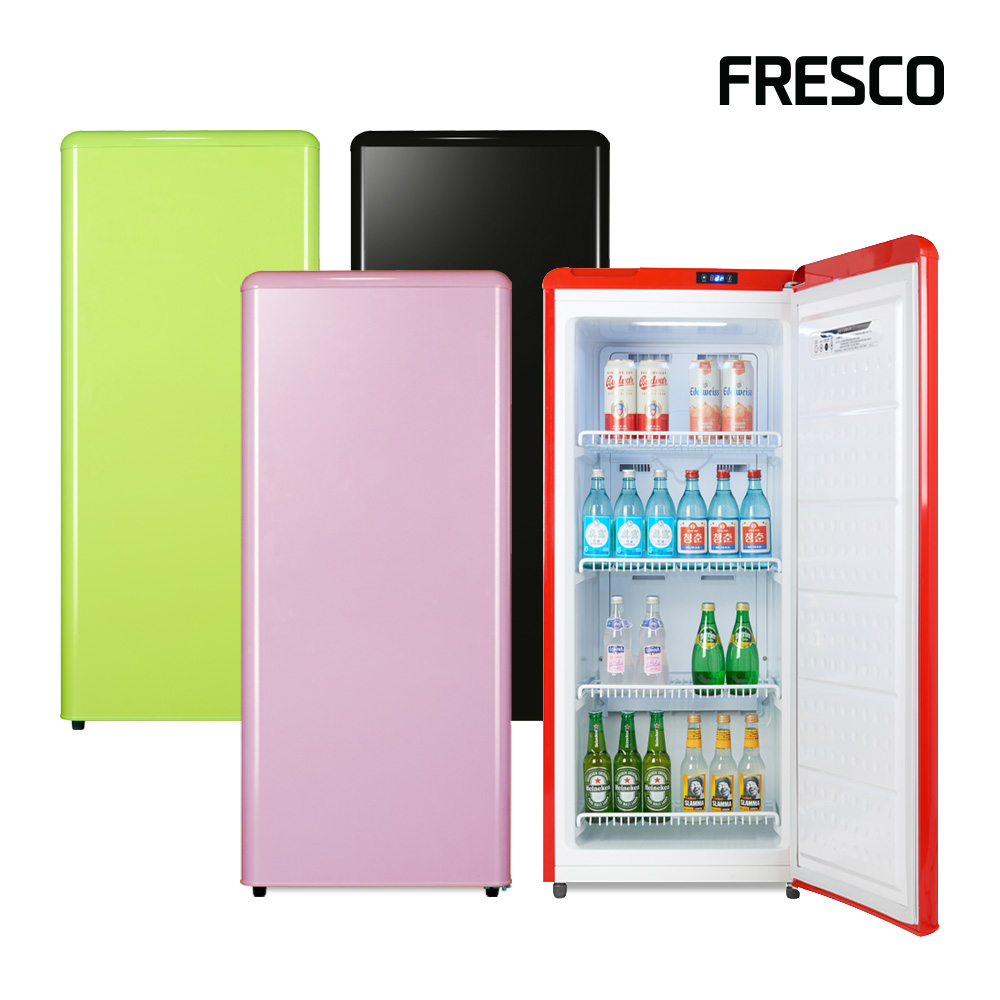 프레스코 음료수냉장고 소주 주류 음료 소형 술 미니 쇼케이스 가정용 술장고 UN-149SF