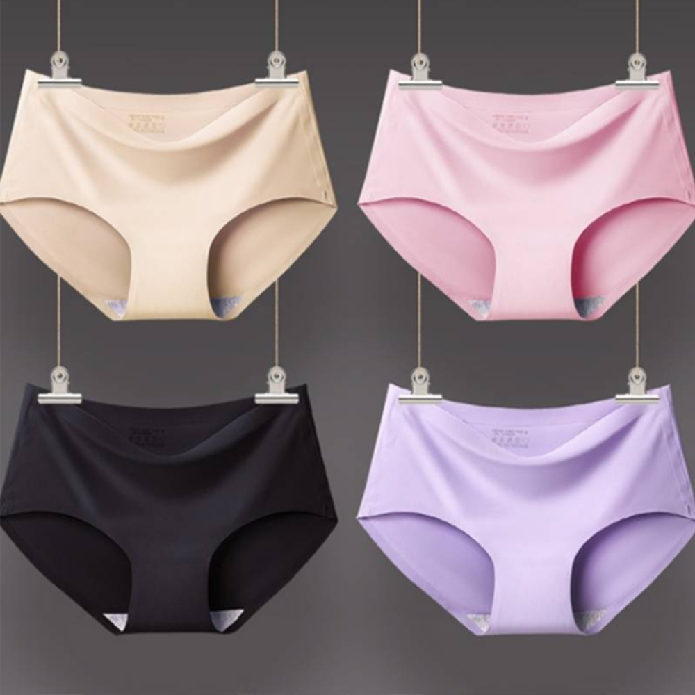 심리스 팬티 여자 무봉제 여성 편한 여름 봄 가을 속옷 학생 겨울 기능성 데일리 이미지