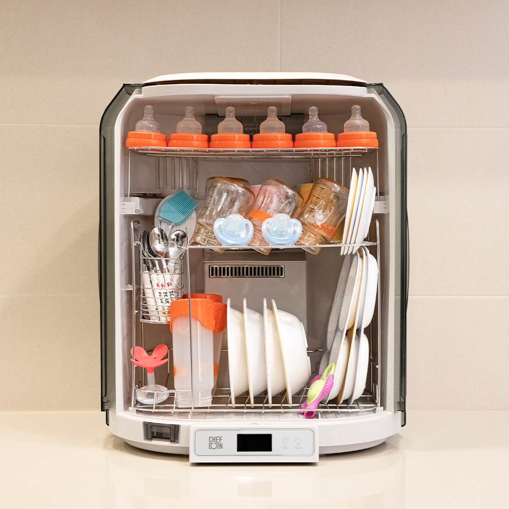 쉐프본 식기건조기 젖병 컵 소독 UV 자외선 살균 대용량 클리쉐75 제품 이미지