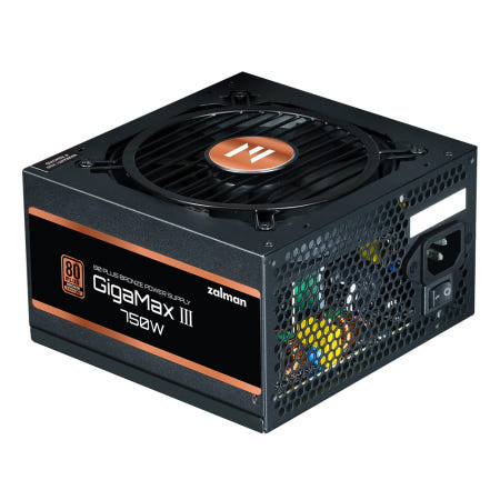 잘만 GigaMax III 750W 80Plus Bronze 모듈러 ATX3.0 (PCIE5) 파워서플라이