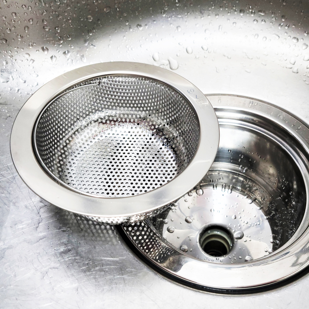 싱크대거름망 배수구망+커버 스텐 마개 세트