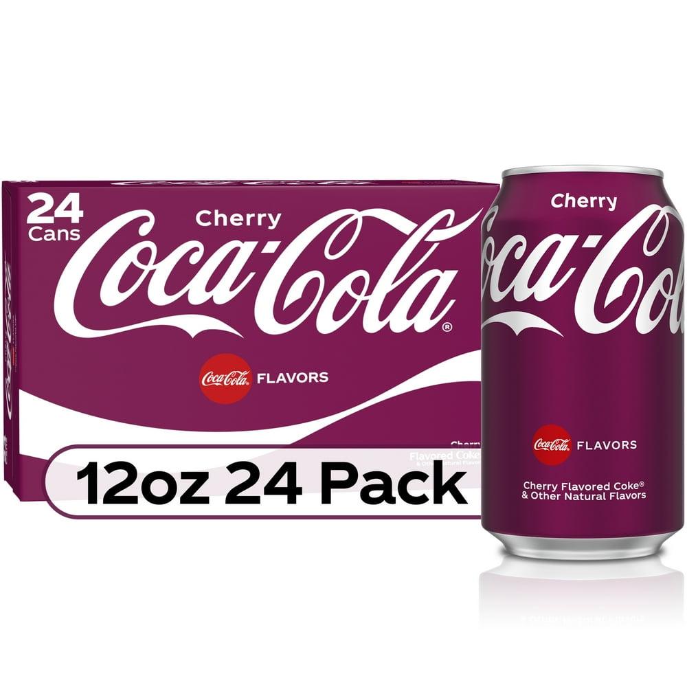 코카콜라 코카콜라 체리 코크 탄산음료 355ml 24캔 - 상품 이미지