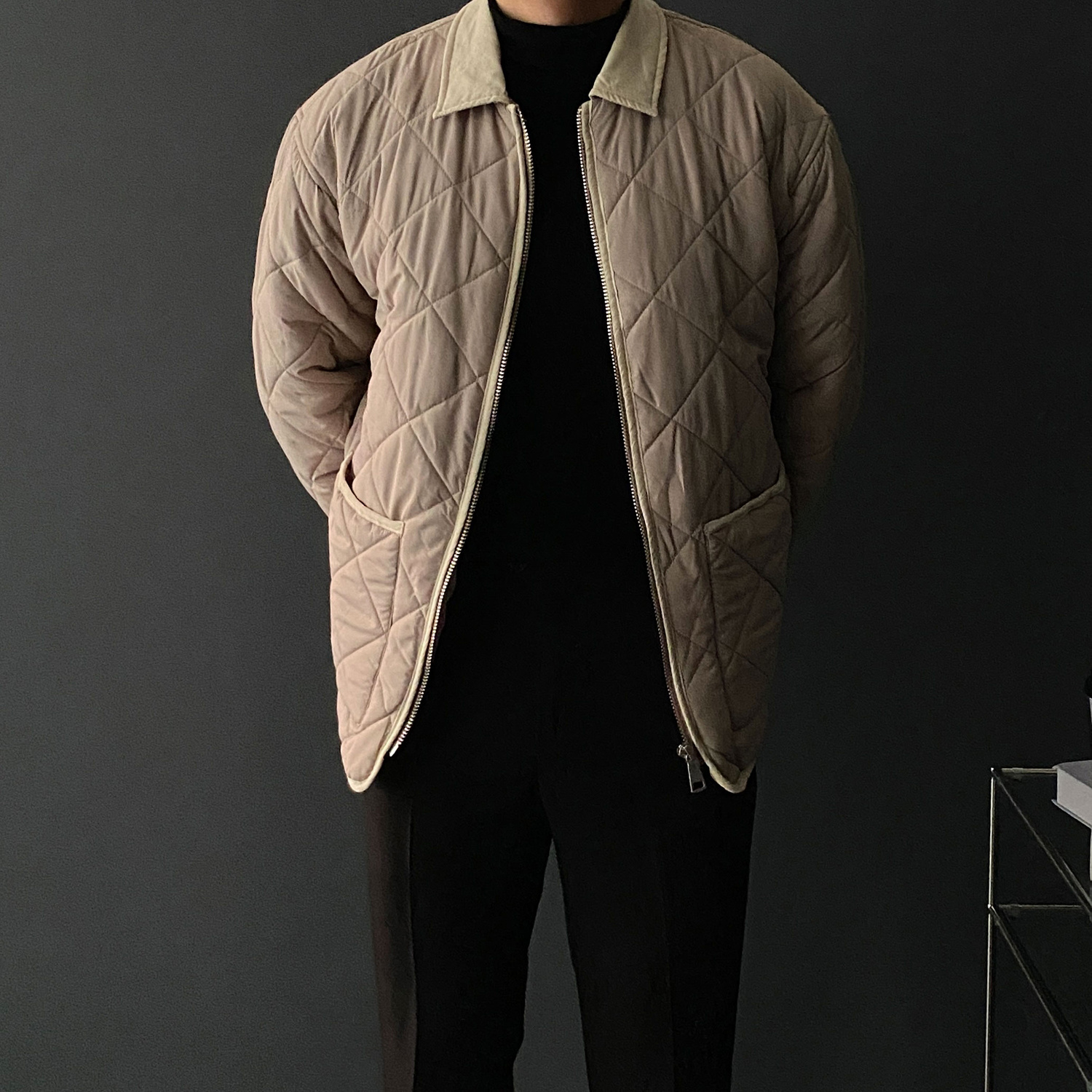 남자퀄팅자켓 남자누빔자켓 이미지 2