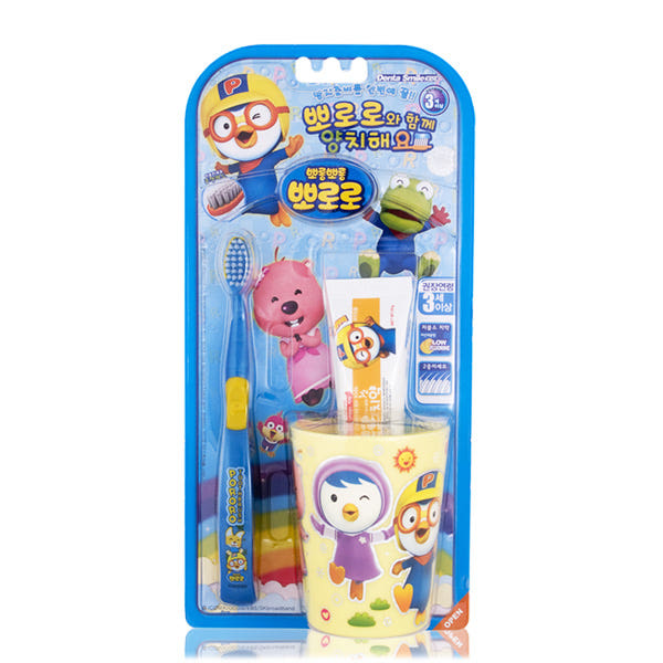 뽀로로 칫솔 세트 답례품 포장 이미지