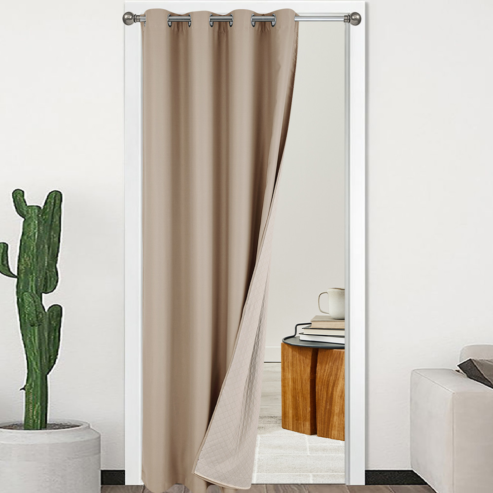 누빔 방한 현관 패딩 중문커튼