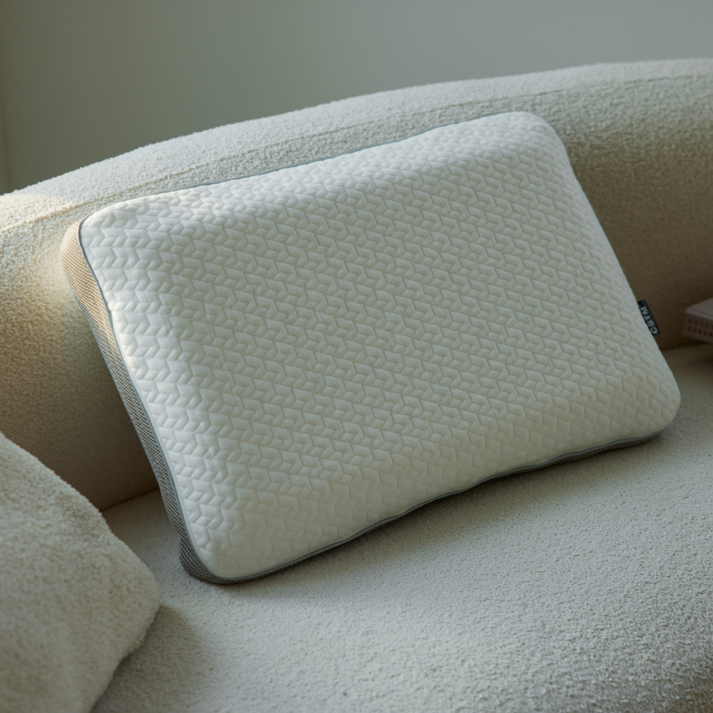 CSTM 맞춤형 경추베개 숙면 수면 목디스크 낮은 높이조절 3단 커스텀 베개