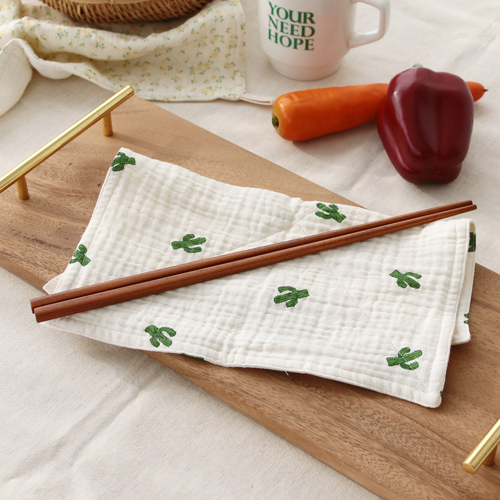 옻칠 나무 우드 튀김 젓가락