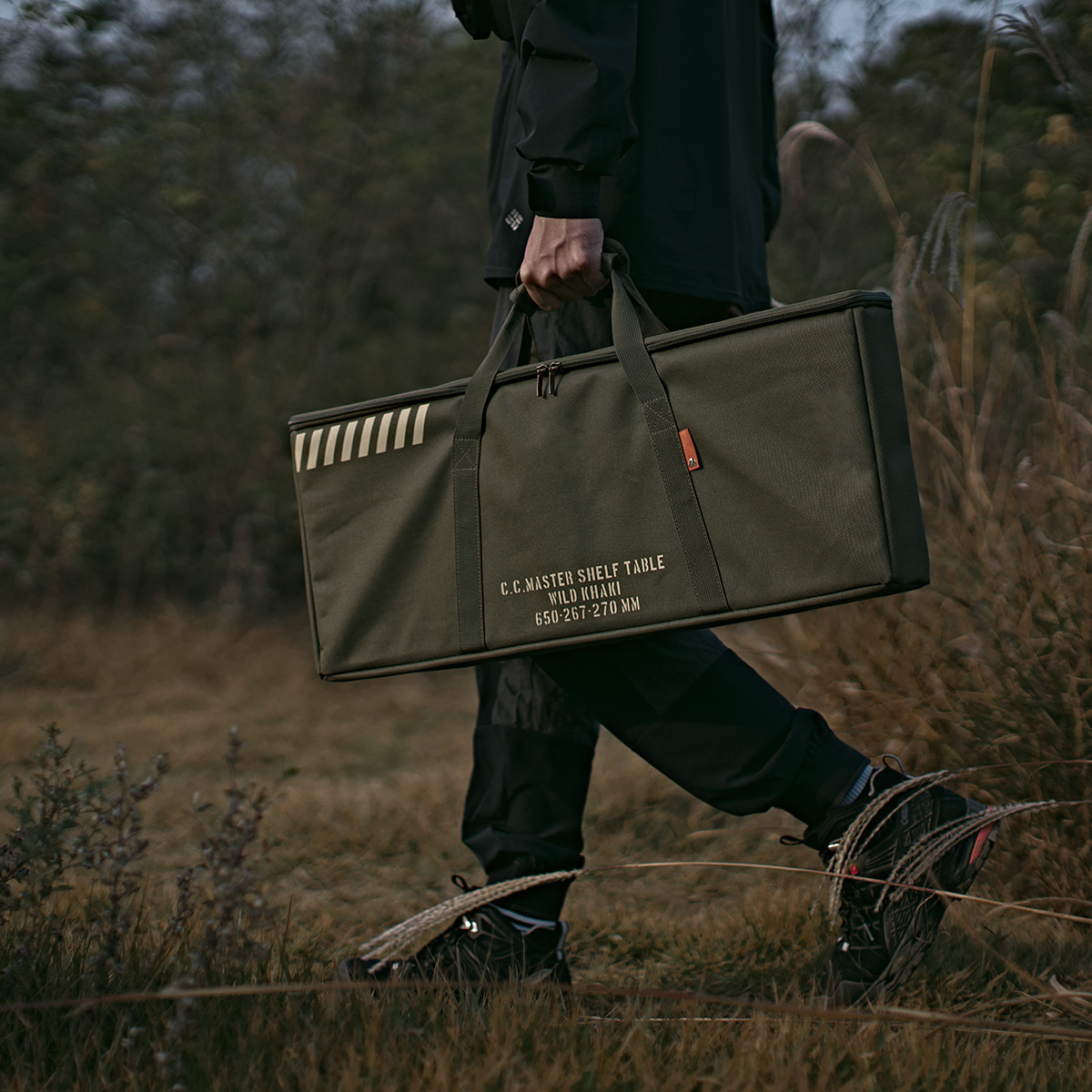 카고컨테이너 마스터 쉘프 테이블 캠핑 차박 선반 좌식 사이드 보조 2단