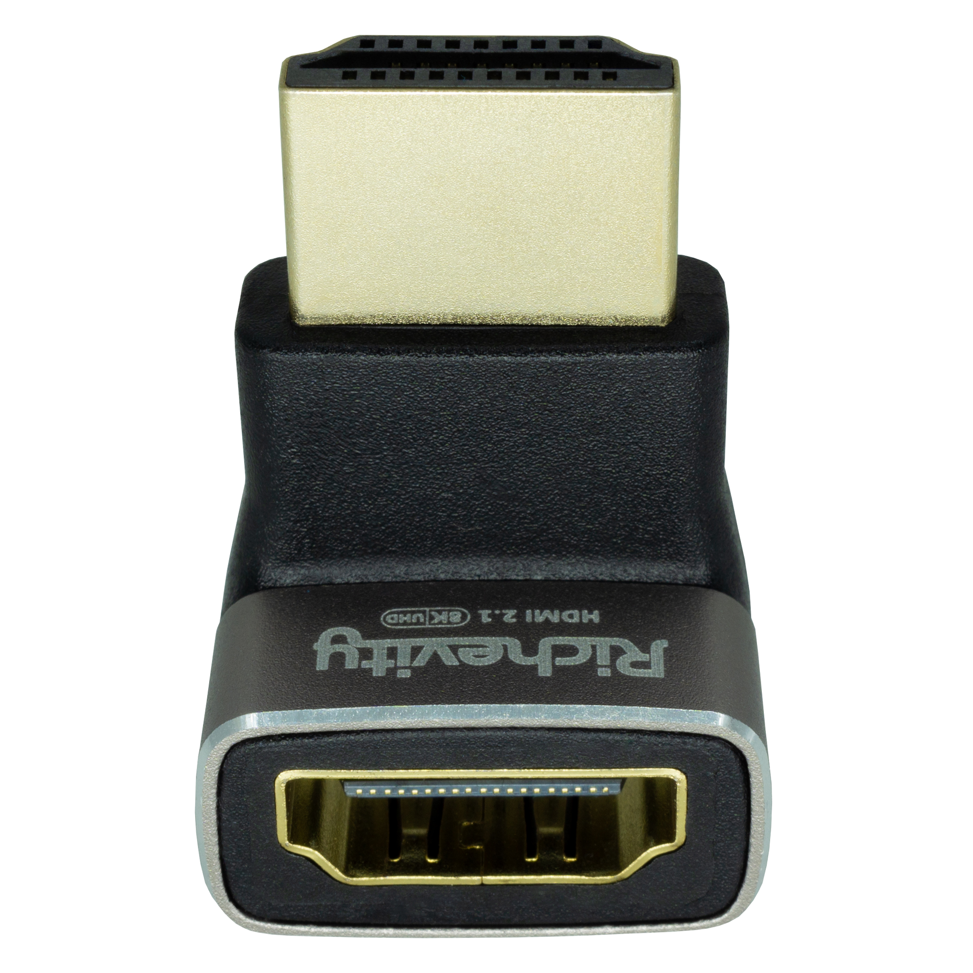 리체비티 8K HDMI 2.1 270도 꺾임 젠더 ㄱ자 하향 - 상세 이미지 3