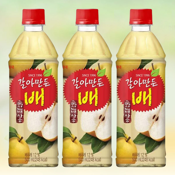 해태 갈아만든 배 500ml x 24개입 배음료 - 상품 이미지