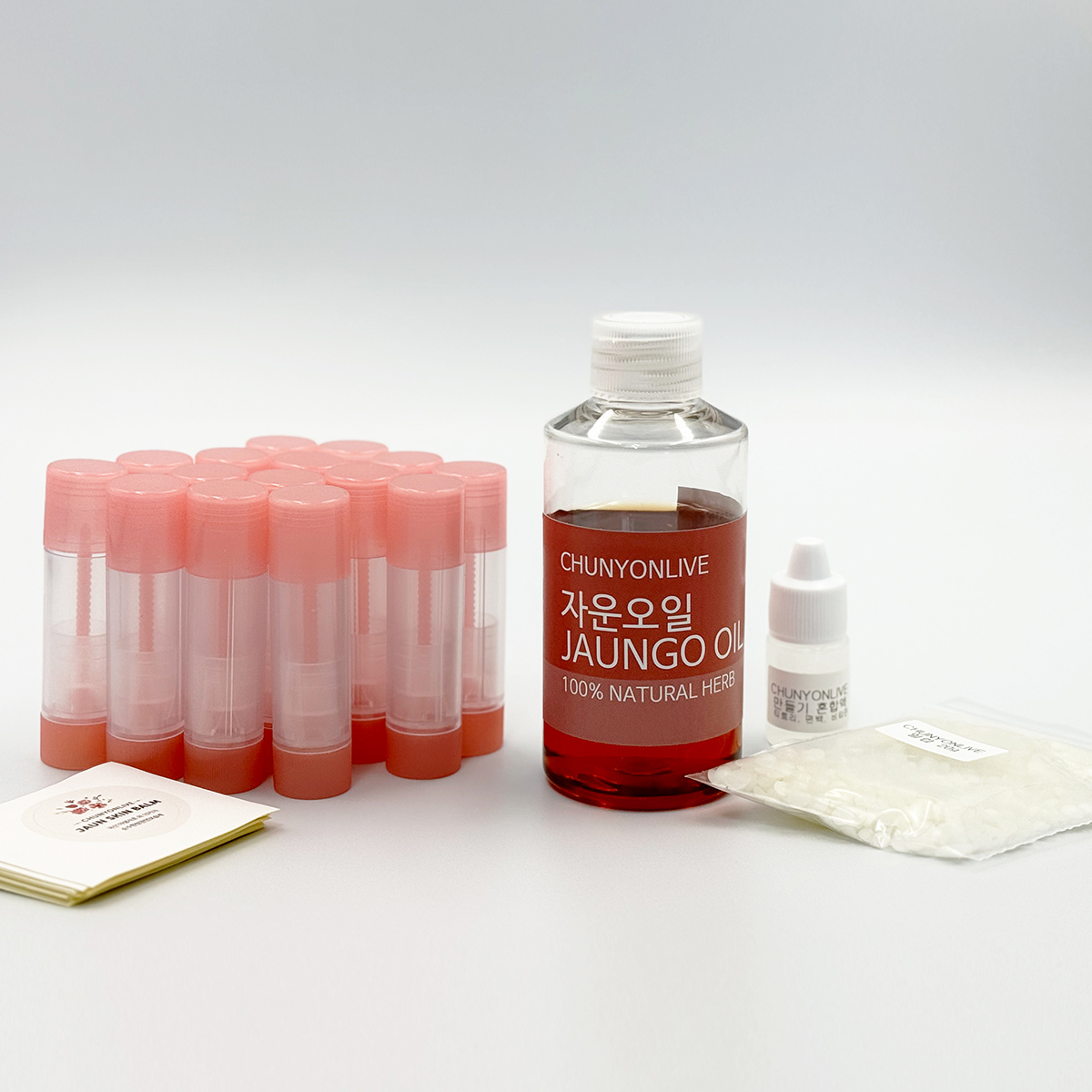 모기연고만들기6ml 립밤형 15개 스티커제공 - 메인 이미지