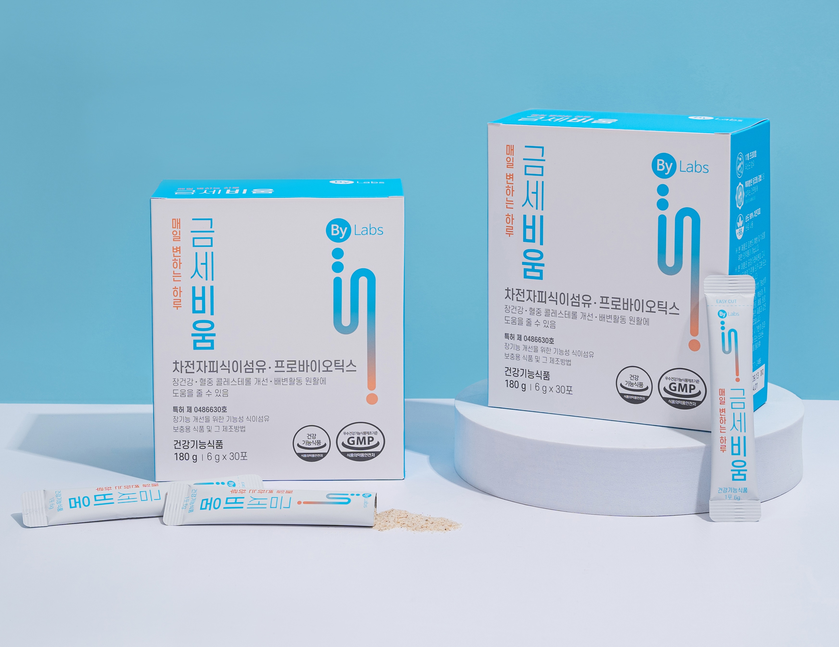 금세비움 차전자피 식이섬유 프로바이오틱스 / 쾌변 장건강 콜레스테롤개선 30포, 1개 - 상세 이미지 2