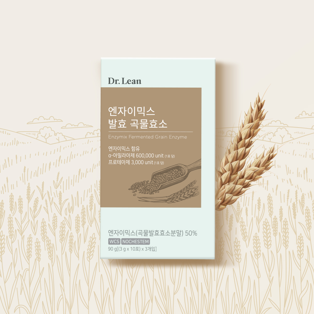 [3개월] 닥터린 엔자이믹스 저분자 발효 곡물효소 카무트 함유 30포, 3개 - 상세 이미지 2