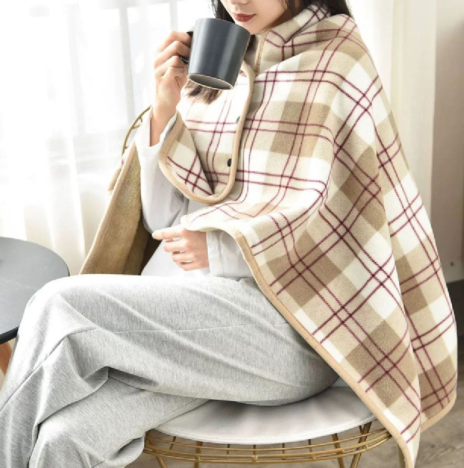 아시아나 기내담요 대한항공 비행기 항공 똑딱이 입는 어깨 이미지 7
