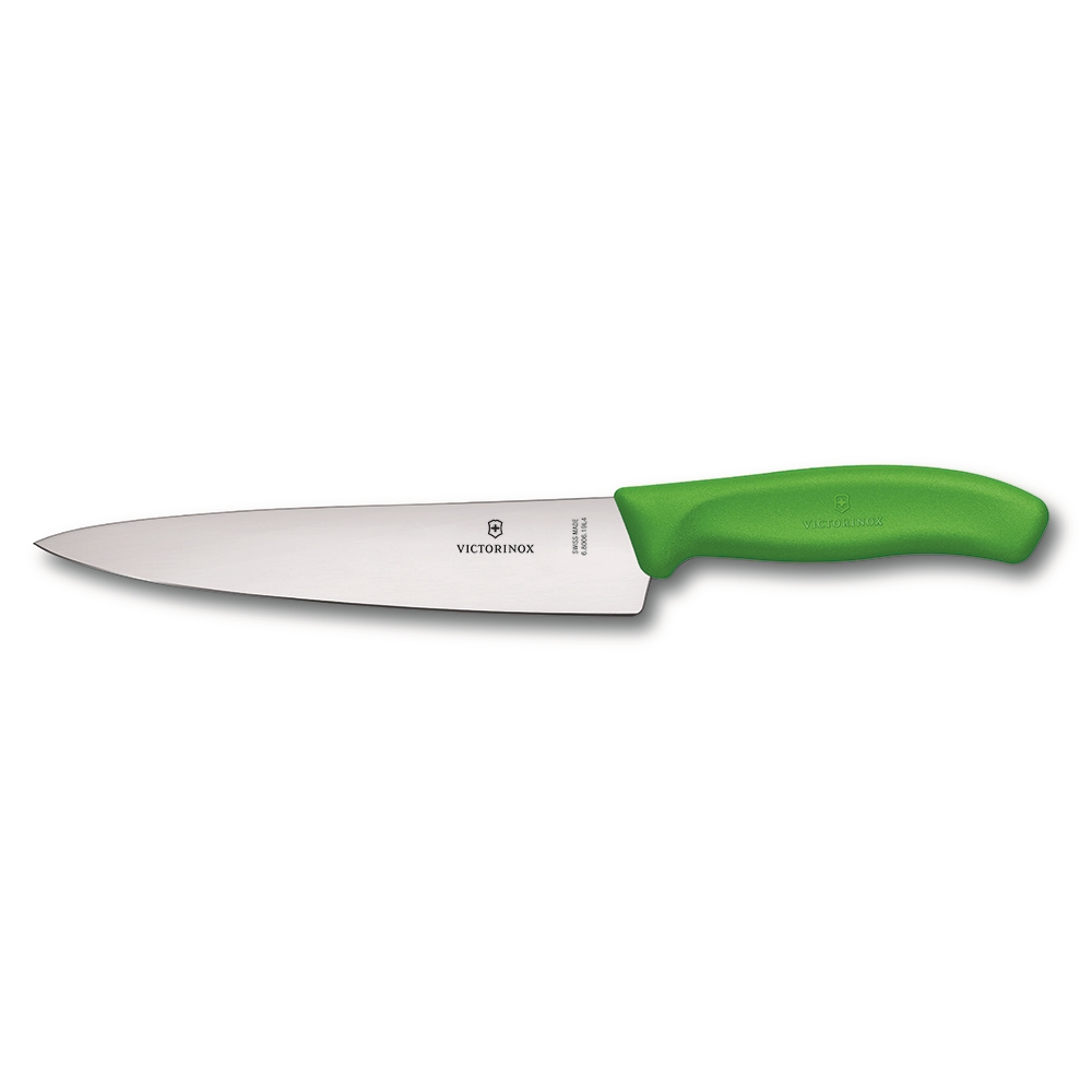 빅토리녹스 스위스 클래식 커트러리 식도 카빙 나이프 - 19cm 그린 6.8006.19L4B - 메인 이미지