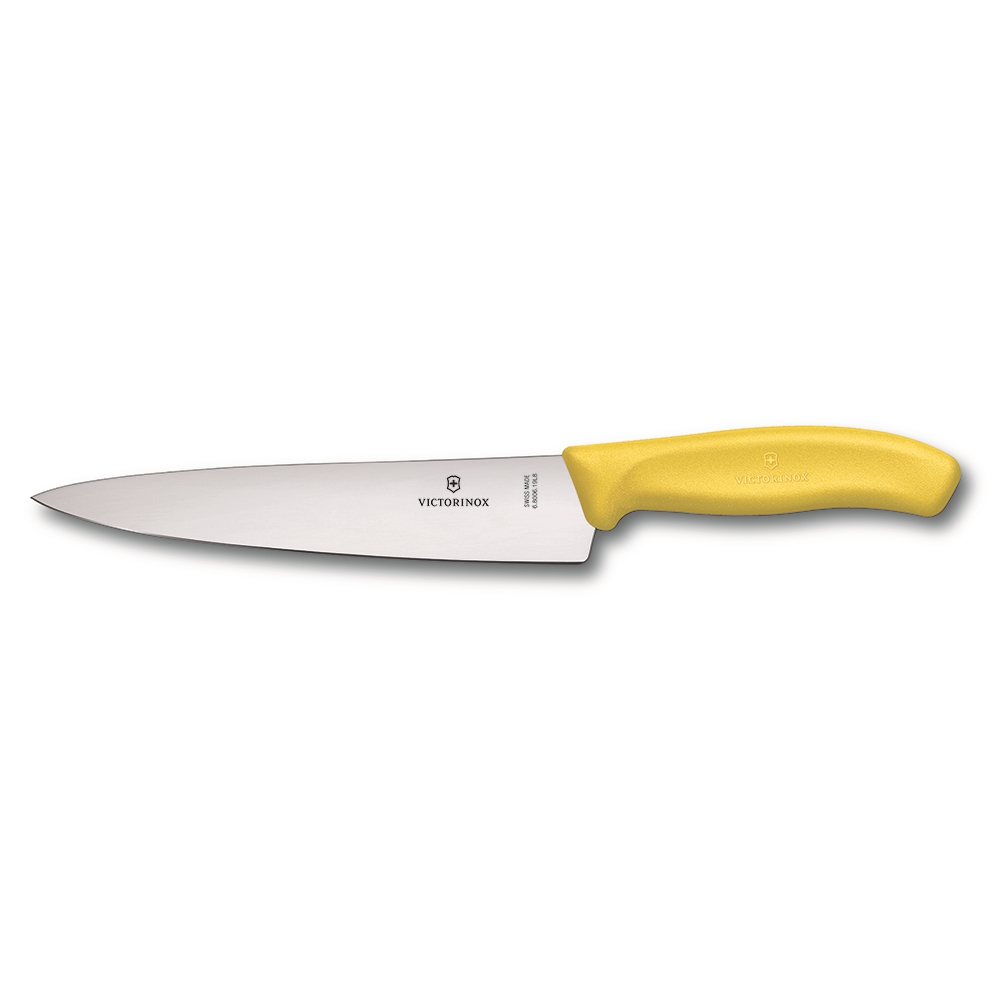 빅토리녹스 스위스 클래식 커트러리 식도 카빙 나이프 - 19cm 옐로우 6.8006.19L8B - 상품 이미지