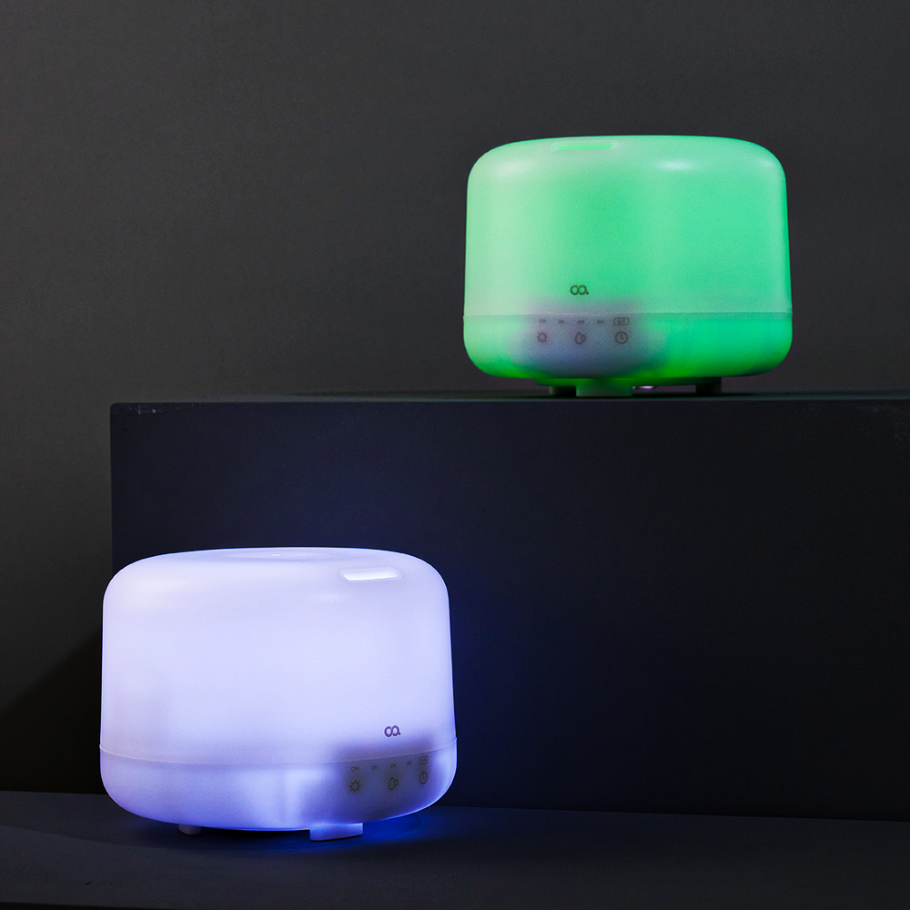오아 IoT 스마트 미니 가습기 초음파 무드등 소형 원룸 사무실 책상용 세척편한 아로마 - 상세 이미지 4