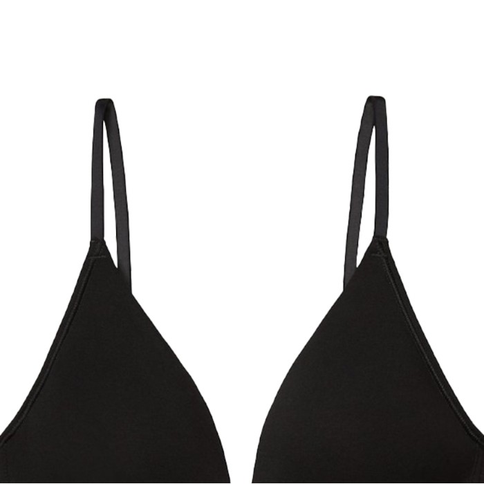 캘빈클라인 여성 CK 노와이어 브라렛 브라 팬티 세트 이미지 2