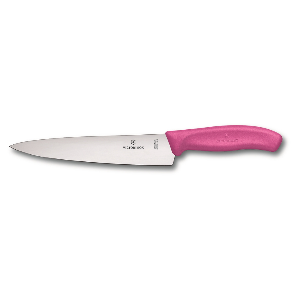 빅토리녹스 스위스 클래식 커트러리 식도 카빙 나이프 - 19cm 핑크 6.8006.19L5B - 메인 이미지