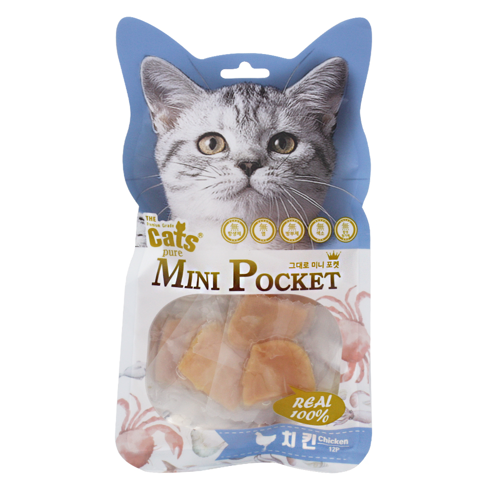 더캣츠 그대로 미니 포켓 치킨, 40g, 1개 - 메인 이미지