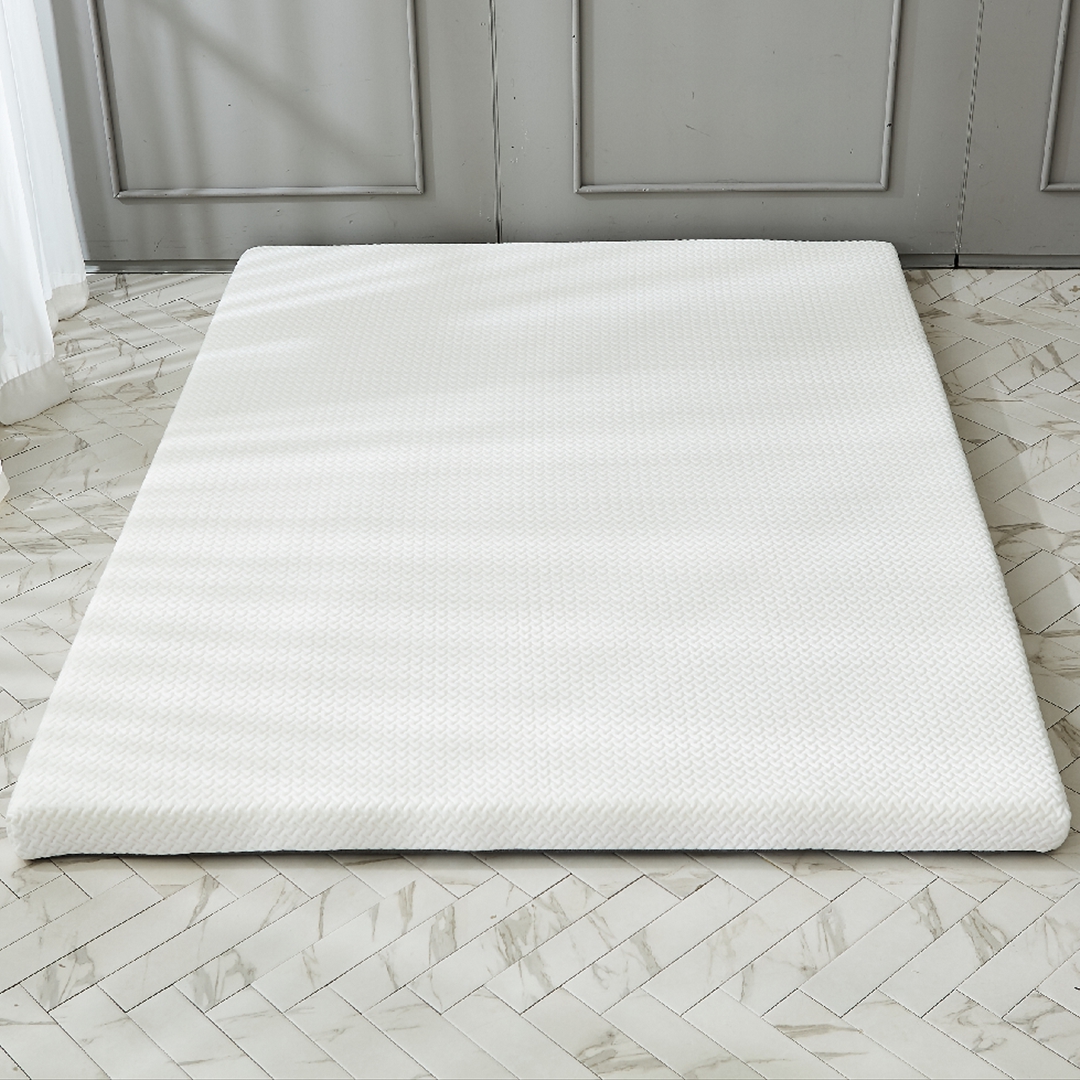 엄마품 푹신한 접이식 토퍼 거실토퍼 바닥 침대 기절 수면매트 SS