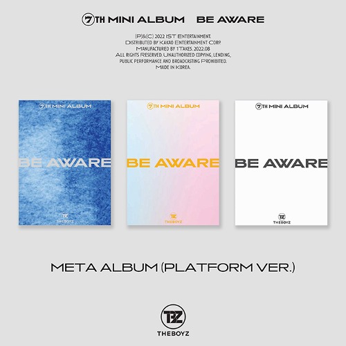 더보이즈 (THE BOYZ) - 미니7집 [BE AWARE] (Platform 버전.) Denial 버전