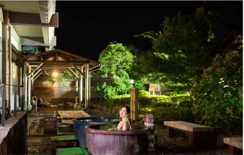 일본 도키노스미카 이즈 온천 마을 햐쿠와라이노 유 | 순수 온천 입장권 | 일본 시즈오카 이미지 4