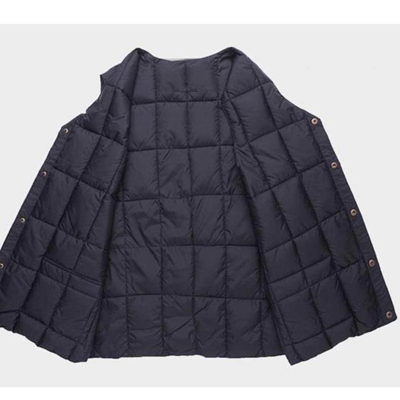 브이넥 경량 빅사이즈 패딩조끼 단체복 중년남성조끼