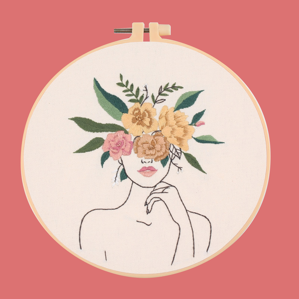 레이빌라 DIY 프랑스자수 패키지 세트 십자수 만들기 취미 키트 집콕놀이 크리스마스 선물