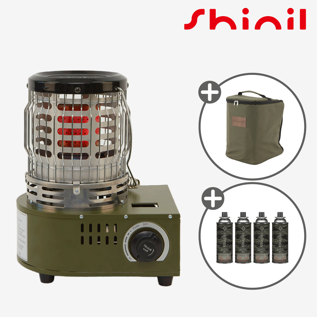 신일 가스난로 캠핑 부탄 가스 히터 포장훼손