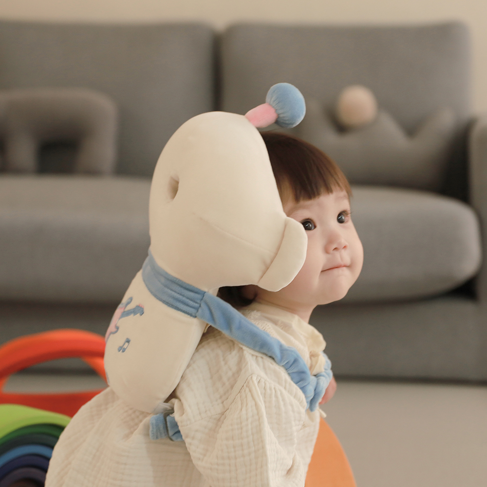 베이비팜 머리쿵 방지 쿠션 삼쿵이 아기 머리보호대 유아 베개 뒤통수 헬멧 안전모 신생아선물