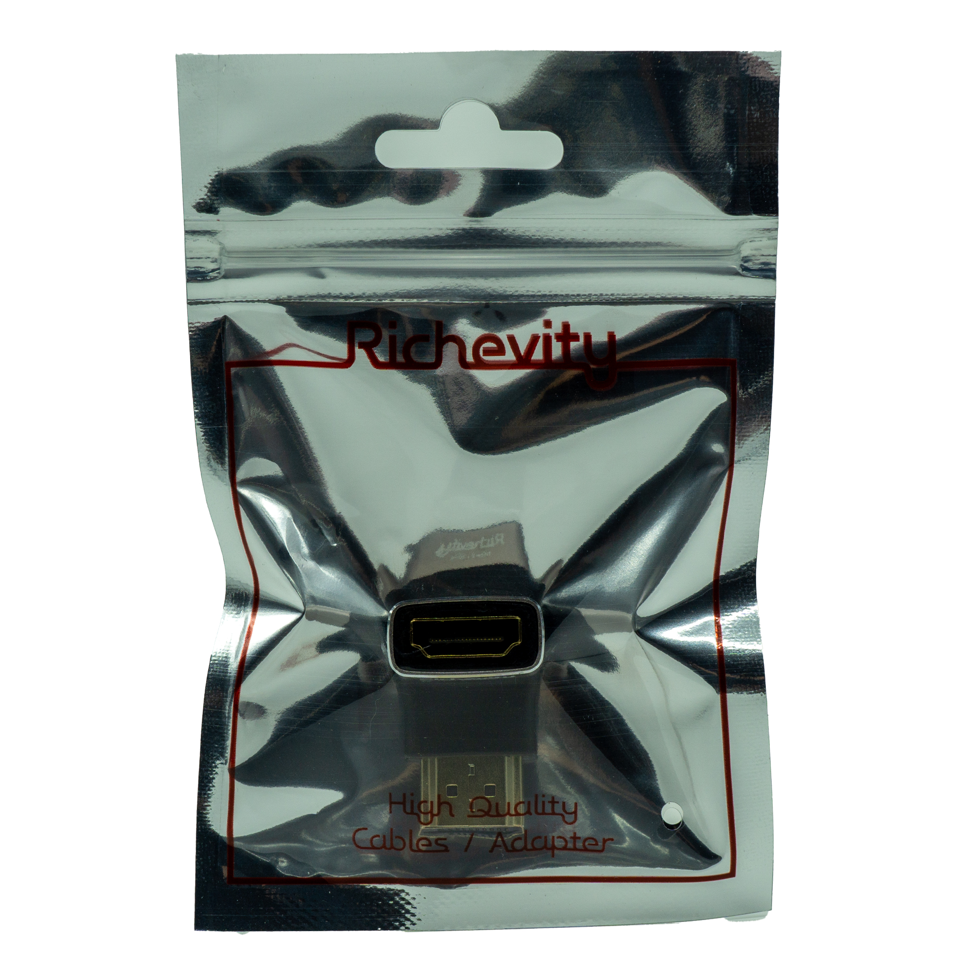 리체비티 8K HDMI 2.1 90도 꺾임 젠더 ㄱ자 상향 - 상세 이미지 4