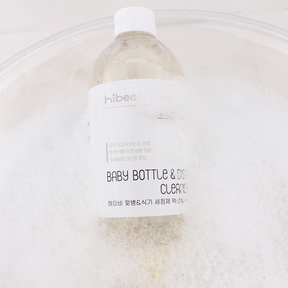 하이비 젖병 세정제 식기세정제 500mlX3개 ( + 롱미니솔 1P) - 상세 이미지 3