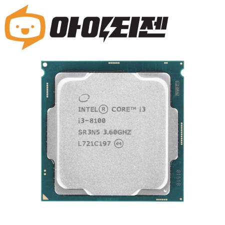 인텔 인텔 CPU i3 8100 커피레이크