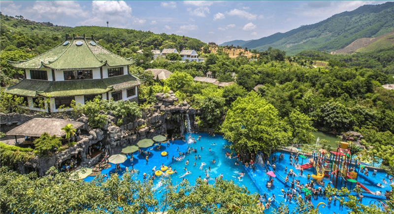 베트남 다낭 데이 투어 누이 탄 타이 온천 공원 이미지 1