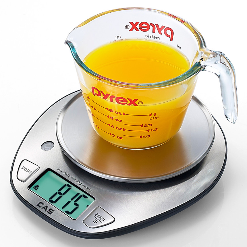 카스 디지털 5kg 주방저울 전자저울 정밀 상업용 가정용 이유식 카페 요리학원 CKS-2