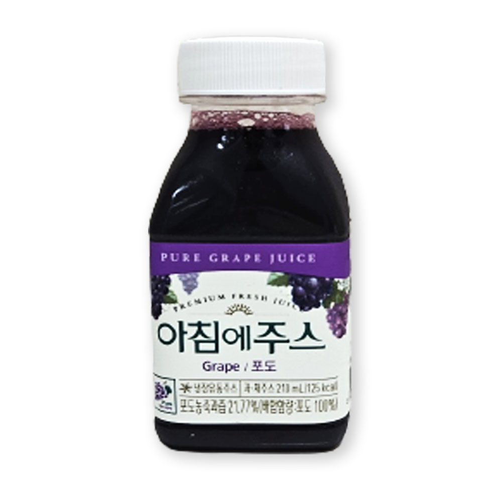 서울우유 아침에주스 오렌지 210ml 과일 농축과즙 쥬스 이미지 3