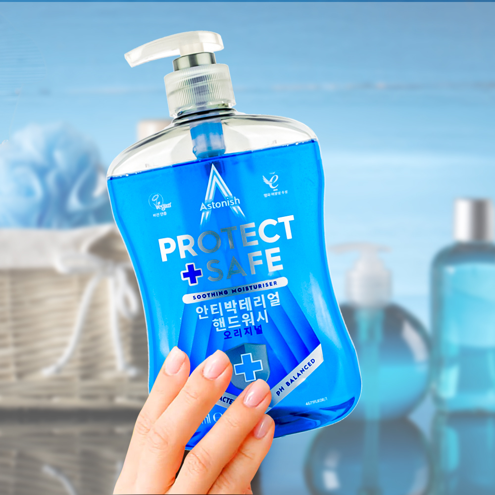 [본사] 아스토니쉬 오리지널 항균핸드워시 저자극 액체비누 고보습 손세정제 600ml
