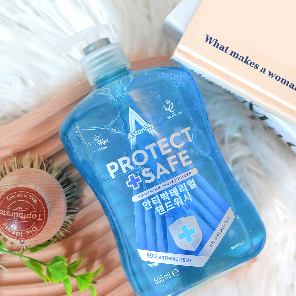 [본사] 아스토니쉬 보습 핸드워시 99.9%항균 손세정제 600ml  오리지널 대용량 저자극