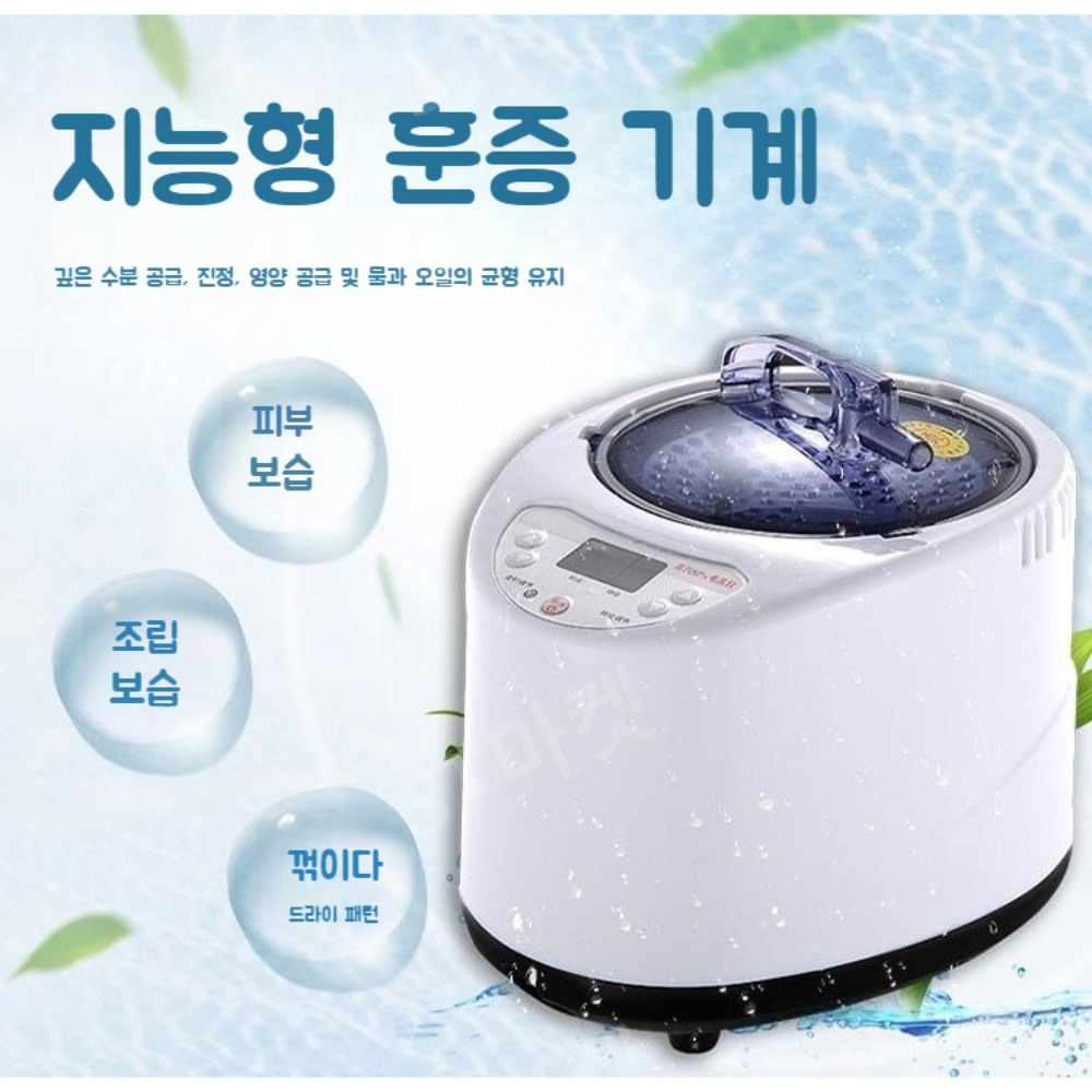 개인 찜질방 건식 사우나 이동식 황토방 핀란드 공장 증기기관 훈증기 가정용 찜통 2L 이미지 3
