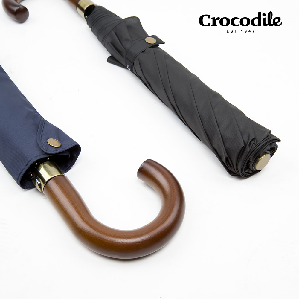 1+1기획세트/크로커다일 모던브로 라인 2단 3단 자동 우산 고급 장우산+6014K 장우산