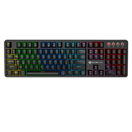 GDEVIL G917 SCUD 기계식 블랙 (적축) 개스켓 게이밍 키보드