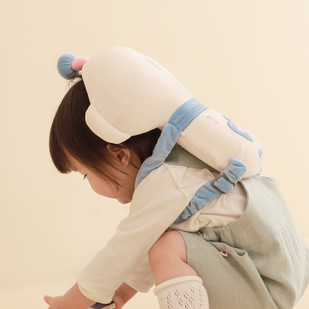 베이비팜 머리쿵 방지 쿠션 삼쿵이 아기 머리보호대 유아 베개 뒤통수 헬멧 안전모 신생아선물