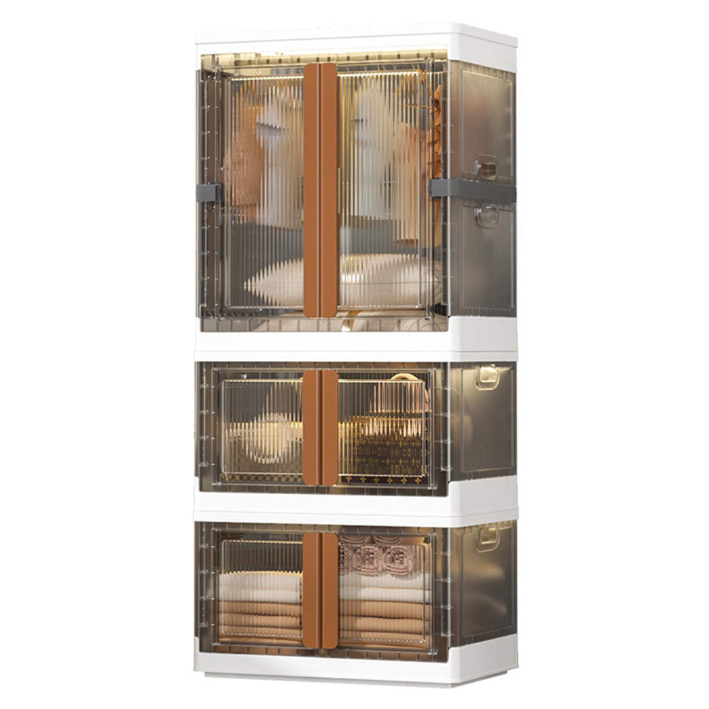 오라플 대형리빙박스 폴딩박스 접이식정리함 32L